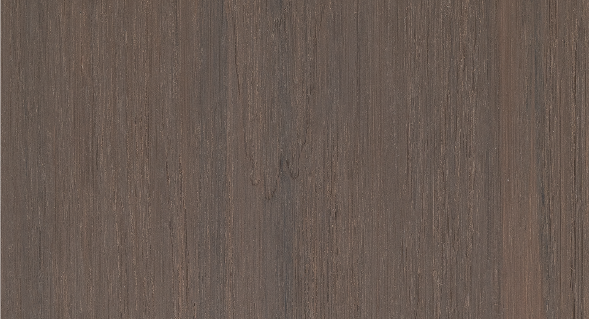 Dark Walnut wood-look composite siding finish sample