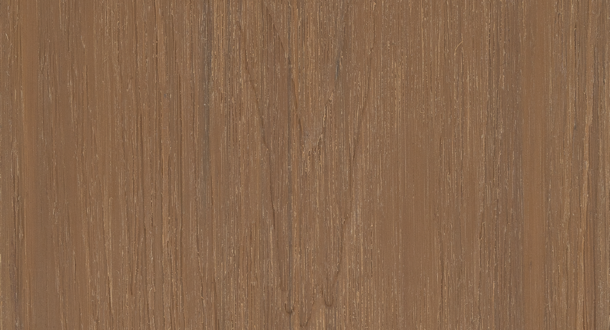 Golden Teak wood-look composite siding finish sample
