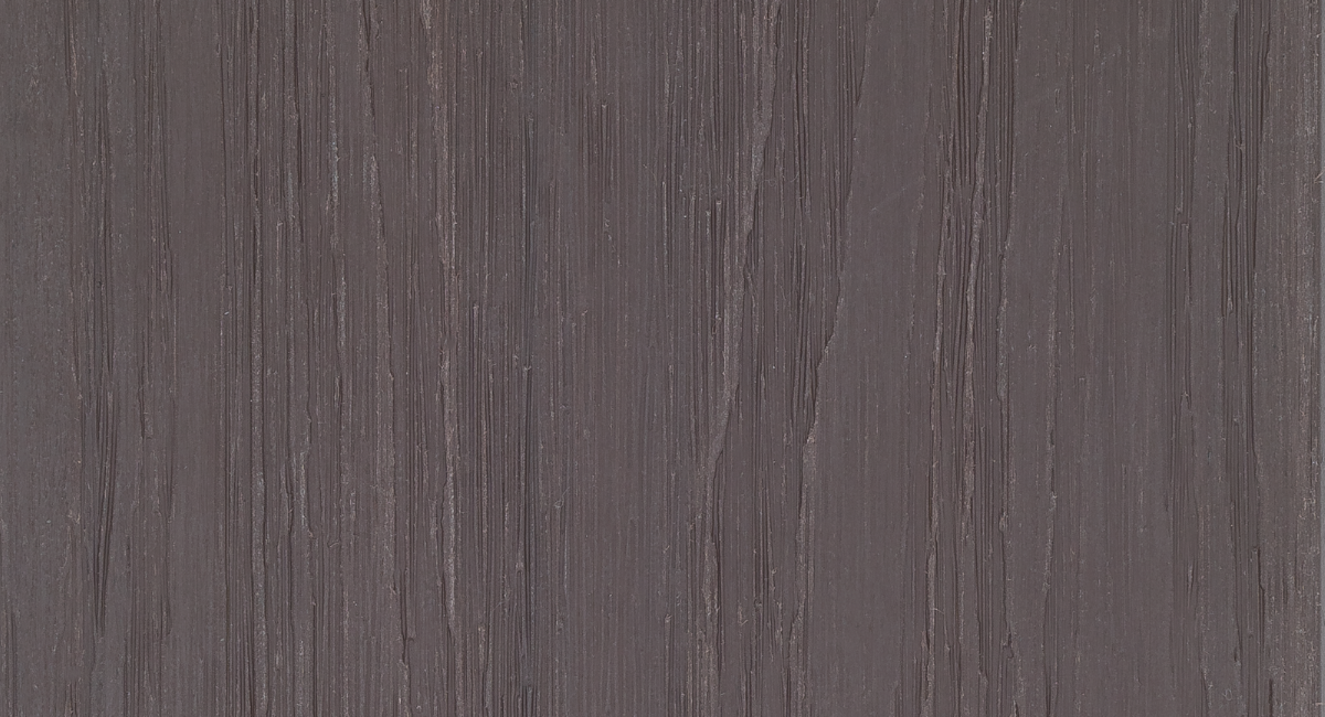 Rosewood wood-look composite siding finish sample